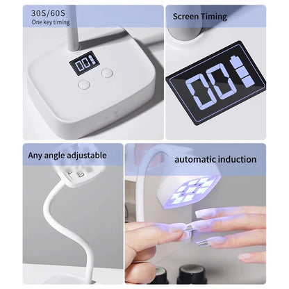 Portable Nail Dry Uv Lamp No Touch Nail Lamp